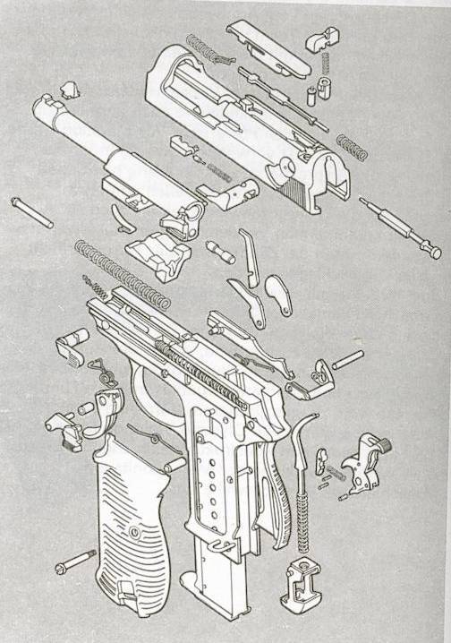 p38 pistol blueprints